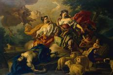 Alexander Condemning False Praise, 1760-9-Francesco de Mura-Framed Giclee Print