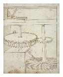 Folio 43: mill powered by horse-Francesco di Giorgio Martini-Art Print