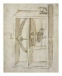 Folio 44: mill powered by horizontal wheel-Francesco di Giorgio Martini-Mounted Art Print