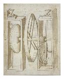 Folio 44: mill powered by horizontal wheel-Francesco di Giorgio Martini-Art Print