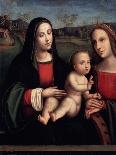Madonna with Child, Angels and Saints-Francesco Francia-Framed Giclee Print