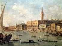Venice, the Punta Della Dogana with Santa Maria Della Salute, circa 1770-Francesco Guardi-Giclee Print