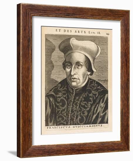 Francesco Guicciardini Florentine Historian and Politician-Nicolas de Larmessin-Framed Art Print