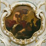 Saint Michael Vanquishing Satan-Francesco Maffei-Framed Premier Image Canvas