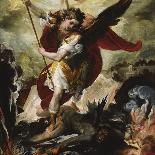 Saint Michael Vanquishing Satan-Francesco Maffei-Giclee Print