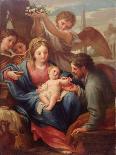 Madonna and Child with St. Joseph, or the Rest on the Flight into Egypt-Francesco Mancini-Laminated Giclee Print