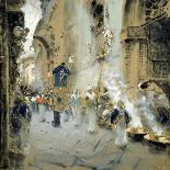 Procession on Good Friday, 1895-Francesco Paolo Michetti-Giclee Print