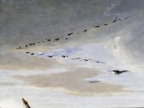 Birds in V Formation, Detail from the Triumph of Marius-Francesco Saverio Altamura-Giclee Print