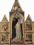 Altarpiece Showing St Dominic and Stories of His Life-Francesco Traini-Framed Premier Image Canvas
