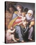 Vision of St Bernard-Francesco Ubertini Bacchiacca-Giclee Print