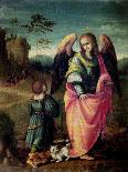 Tobias and the Angel-Francesco Ubertini Verdi Bachiacca-Framed Giclee Print