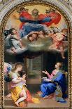 Two Ecclesiastics: Study for the Disputation on the Holy Sacrament, 1606-10-Francesco Vanni-Framed Giclee Print