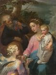 The Holy Family-Francesco Vanni-Giclee Print