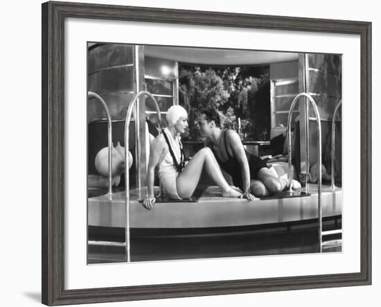 Franchot Tone, Joan Crawford, Dancing Lady, 1933-null-Framed Photographic Print