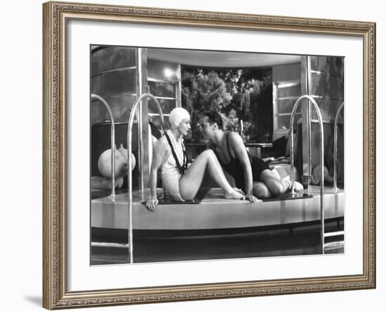 Franchot Tone, Joan Crawford, Dancing Lady, 1933-null-Framed Photographic Print