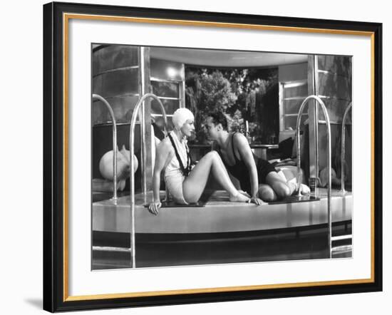 Franchot Tone, Joan Crawford, Dancing Lady, 1933-null-Framed Photographic Print