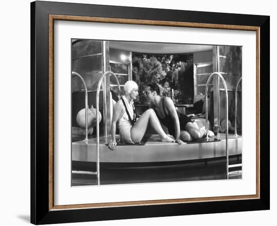 Franchot Tone, Joan Crawford, Dancing Lady, 1933-null-Framed Photographic Print