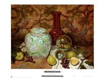 Roses with Green Jar-Francie Botke-Framed Art Print