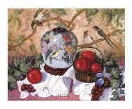 Grapes and Pomegranates-Francie Botke-Framed Art Print