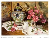 Roses with Green Jar-Francie Botke-Art Print