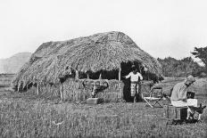 My House in Camp on the Guaso Nyiro, from 'Big Game Shooting on the Equator', 1908-Francis Arthur Dickinson-Mounted Giclee Print