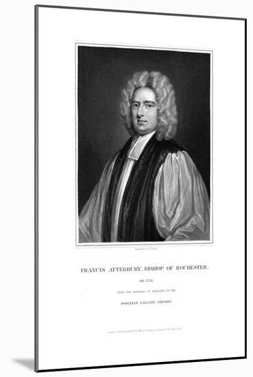 Francis Atterbury (1663-173) English Prelate, Polemical Writer and Orator, 1732-Godfrey Kneller-Mounted Giclee Print