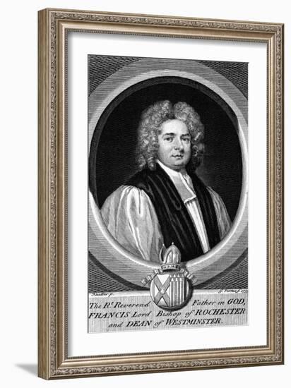 Francis Atterbury-Godfrey Kneller-Framed Art Print