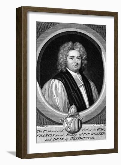 Francis Atterbury-Godfrey Kneller-Framed Art Print