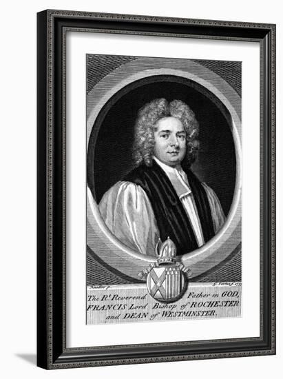 Francis Atterbury-Godfrey Kneller-Framed Art Print