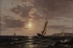 Late Afternoon, Haverstraw Bay, 1871-Francis Augustus Silva-Giclee Print