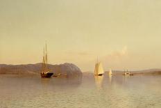 Late Afternoon, Haverstraw Bay, 1871-Francis Augustus Silva-Framed Premier Image Canvas