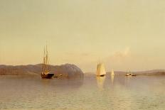 Late Afternoon, Haverstraw Bay, 1871-Francis Augustus Silva-Framed Premier Image Canvas