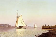 Afternoon Sun, ca. 1880-Francis Augustus Silva-Framed Premier Image Canvas
