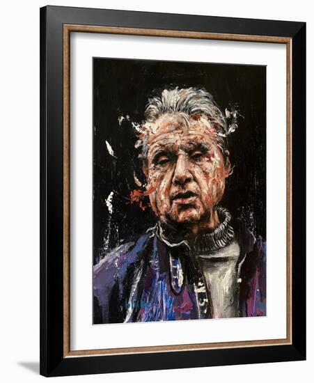 Francis Bacon, C.2021 (Acrylic on Canvas)-Blake Munch-Framed Giclee Print