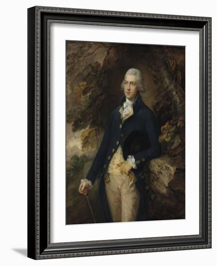 Francis Bassett, Lord De Dunstanville, C.1786 (Oil on Canvas)-Thomas Gainsborough-Framed Giclee Print