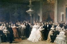 A Lincoln Reception at the White House, 1863-Francis Bicknell Carpenter-Premier Image Canvas