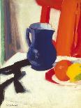 Blue And Orange-Francis Cadell-Mounted Art Print