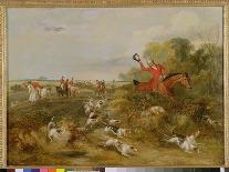 The Earl of Godolphin's 'Roxana' Held by Her Jockey, 1845-Francis Calcraft Turner-Giclee Print