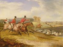 The Berkeley Hunt, 1842: the Meet-Francis Calcraft Turner-Framed Giclee Print