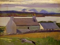 Nightfall, Iona, Paps of Jura Beyond-Francis Campbell Boileau Cadell-Giclee Print