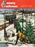 "Nebraska Christmas Scene," Country Gentleman Cover, December 1, 1946-Francis Chase-Giclee Print