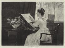 Reading the Story of Oenone, c.1883-Francis Davis Millet-Giclee Print