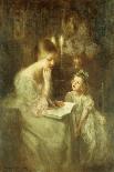 Storytime (Oil on Canvas)-Francis Day-Laminated Giclee Print