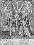 Celebration of the Marriage of James VI of Scotland and Anne of Denmark, 1589 (c1610-1625)-Francis Delaram-Framed Giclee Print