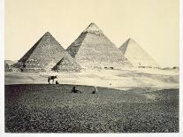 The Pyramids of El-Geezeh, from the South-West, 1858-Francis Frith-Giclee Print