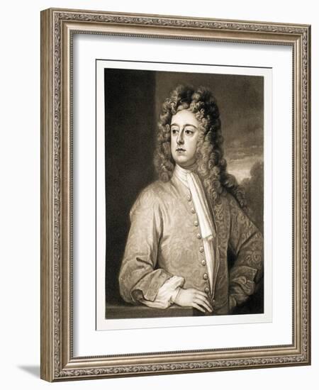 Francis Godolphin, Earl of Godolphin, Pub. 1902-Godfrey Kneller-Framed Giclee Print