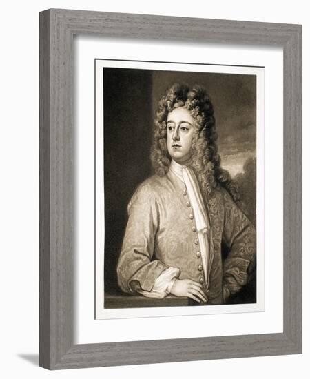 Francis Godolphin, Earl of Godolphin, Pub. 1902-Godfrey Kneller-Framed Giclee Print