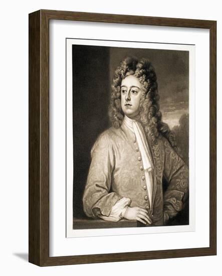 Francis Godolphin, Earl of Godolphin, Pub. 1902-Godfrey Kneller-Framed Giclee Print