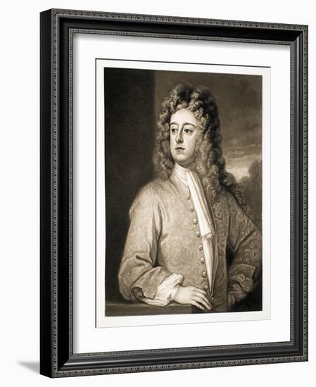 Francis Godolphin, Earl of Godolphin, Pub. 1902-Godfrey Kneller-Framed Giclee Print