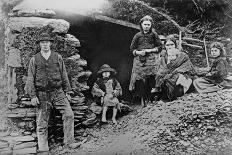 An Evicted Family at Glenbeigh, Ireland, 1888-Francis Guy-Laminated Giclee Print